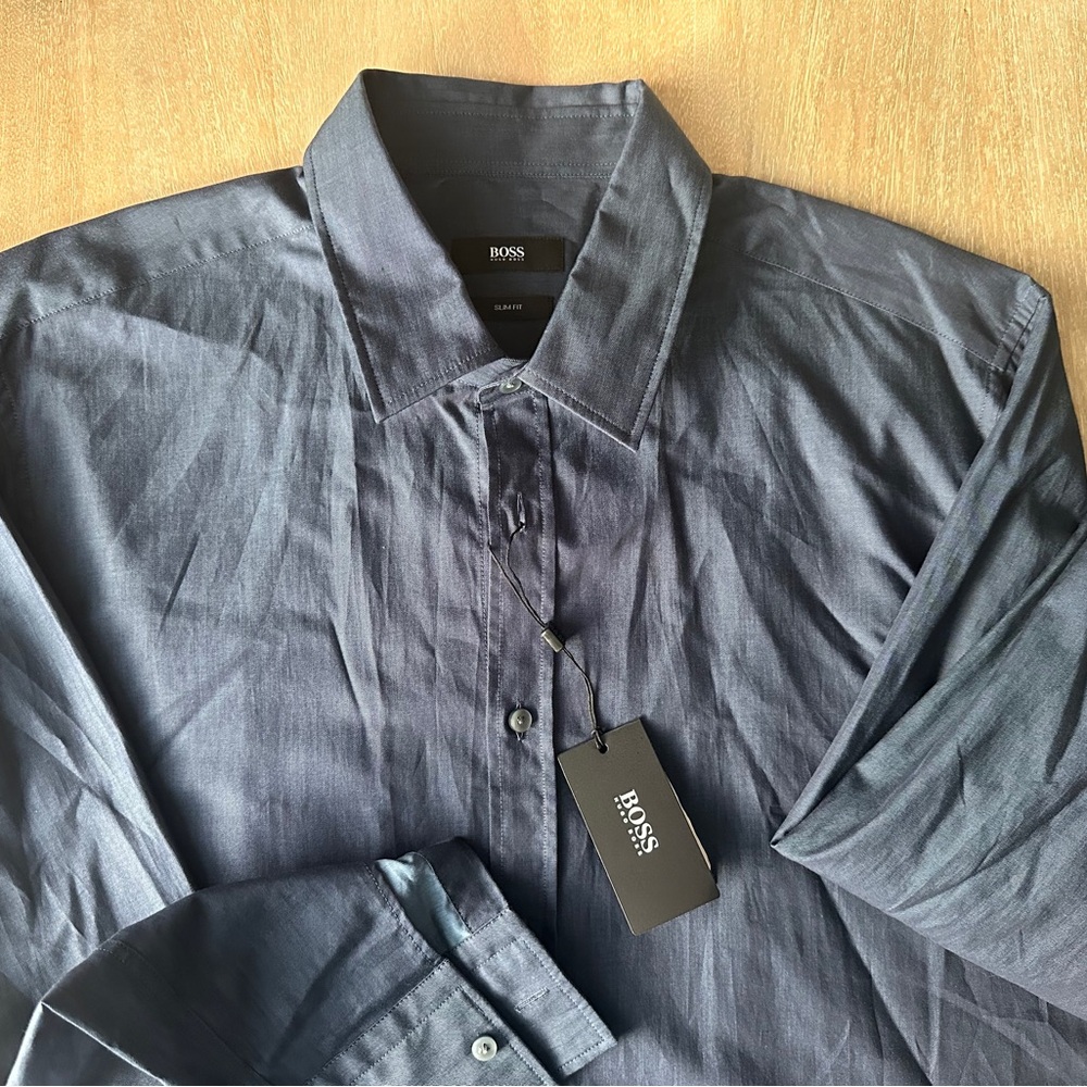 HUGO BOSS Men's Dress Shirt